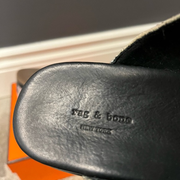 Rag & Bone Leather Slides - EUC - Picture 6 of 6